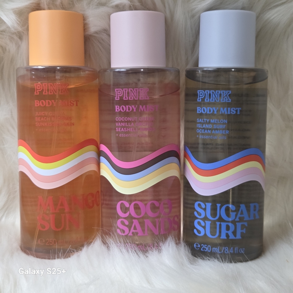 PINK Victoria's Secret Mist Bundle of 3 New!♡